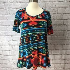 Lu La Roe Southwestern Tunic Top XS